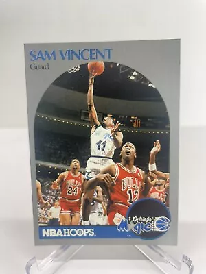 Sam Vincent 1990 Hoops With Michael Jordan Wearing #12 Card • $2
