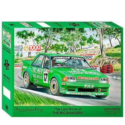 1000pc Holden Greens Tuf Car Scene Themed Jigsaw Puzzle Set 50x70cm 3y+ • $32