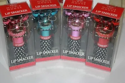 2X Disney Lip Smacker Minnie Chrome Mouse Signature Flavored Lip Balm PICK YOUR • $15.50