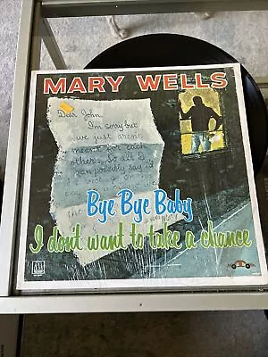 MARY WELLS Bye Bye Baby LP Motown Records In Shrink Complete W/Sleeve EX/EX • $32.50