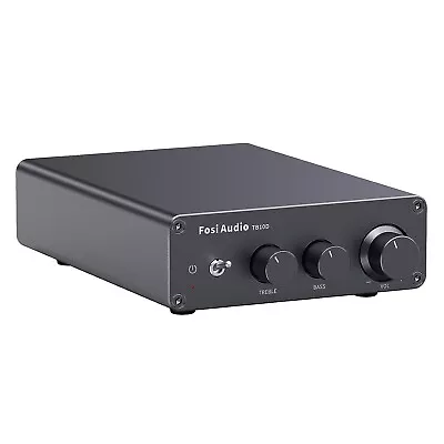 Fosi Audio TB10D Mini Amplifier 600 Watts TPA3255 Class D Black 🟩Upgraded Ver🟩 • £59.99