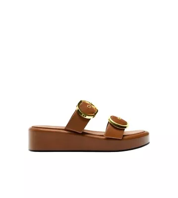 Zara Tan Wedges. U.K. 3 • £4.99