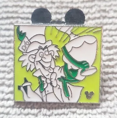 Mad Hatter Alice Wonderland Disney Trading Pin Hidden Mickey 3of5 Free Shipping • $9