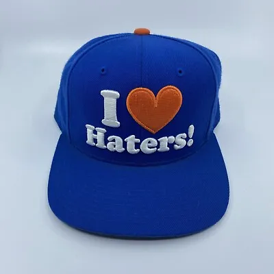 Dirty Ghetto Kids DGK I Love Haters Motivation Snapback Hat Cap Blue Orange • $34.99