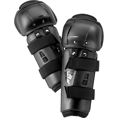 THOR MX Motocross Sector Knee Guards (Black) Adult/Kids Sizes • $23.70