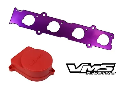 VMS Racing Coil On Plug Adapter Plate Purple & B16 B18 Distributor Cap Delete R • $88.95