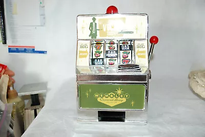 $35 • Buy WEMBLEY CASINO One Armed Bandit Metal Slot Machine Casino Coin Bank