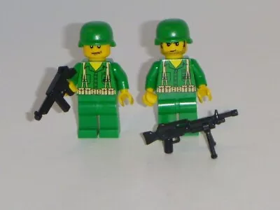 Marine Themed WW2 Era Fighter 2 Minifig Marine Soldiers Custom Made • $18.79