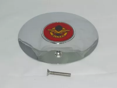 1 - RARE McLEAN 98-1262 WHEEL RIM CHROME CENTER CAP 7-3/8  SCREW ON • $41.97