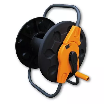 High Capacity 60m Hose Reel Fold Down Handle For Easy Storage Budget Price • £26.99