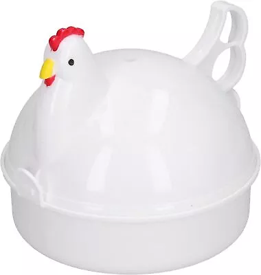 Egg Cooker Chicken Shaped Heat Resistant Microwave Eggs Boiler Freely...  • $27.58