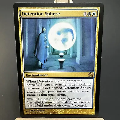 MTG Detention Sphere 155/274 Return To Ravnica Magic The Gathering Rare Card • $1.19