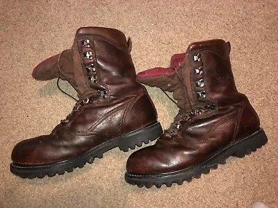 CABELAS Men's Insulated Work Hunting Boots Thinsulate Ultra 81-1928 Size 14 D • $38