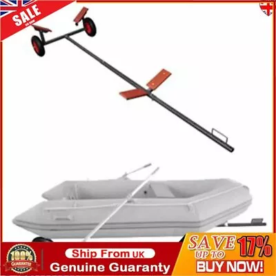 4.6M Boat Trailer Folding Launching Trolley Dinghy Inflatable Wheels Tool 160kg • $250.89