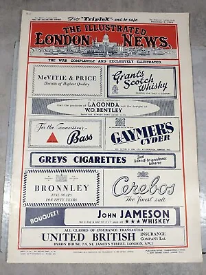 The Illustrated London News - December 2. 1944 -  War / Military - V2 Rockets • £9.49