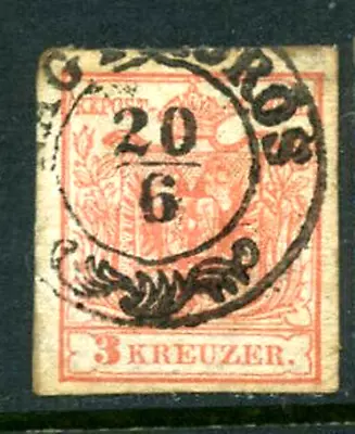 Austria  1850  Nagy Maros  Cancel 85 P • $30