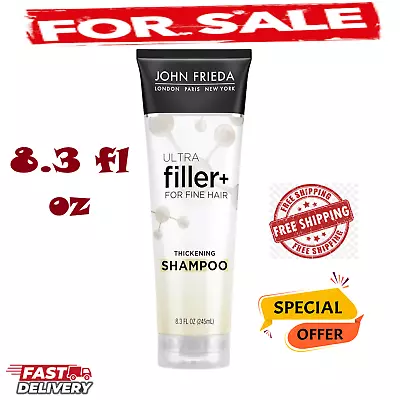 John Frieda Ultrafiller+ Thickening Shampoo For Fine Hair Volumizing Shamp • $13.10