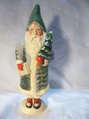 $269.99 • Buy Vaillancourt Folk Art Evergreen Forest Father Christmas Signed By Judi New