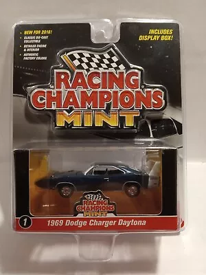 Racing Champions 1:64 Scale 1969 DODGE CHARGER DAYTONA Diecast W/ Display Case • $5.40