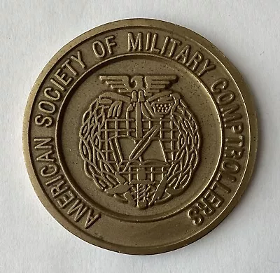 $17.99 • Buy American Society Of Military Comptrollers Mount Vernon, VA, Challenge Coin
