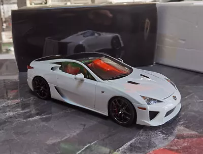 Well 1/18 Lexus LFA Street Version Metal Diecast Model Car Toys Hobby Gifts • £176