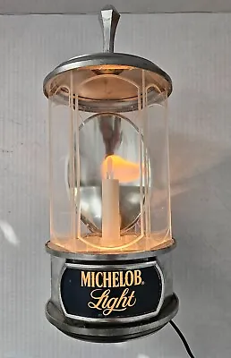 1970'S Vintage Michelob Light Beer Lighted Sign - Works Great Displays Great • $39.99