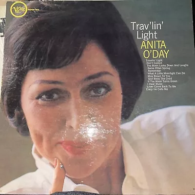 $9.99 • Buy Anita O'Day LP Trav'lin' Light LP 1961 Verve  STEREO (VG/VG)