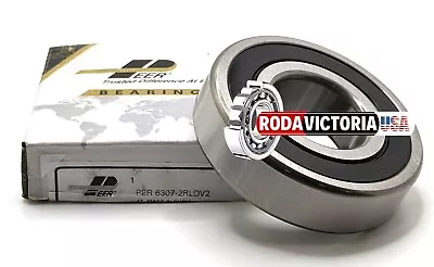 $15.74 • Buy PEER 6307 2RLD V2 DEEP GROOVE BALL BEARING, RUBBER SEALED 35x80x21nn 6307 2RS