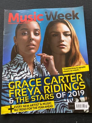 £4 • Buy GRACE CARTER/FREYA RIDINGS + 2019 Preview - MUSIC WEEK INDUSTRY MAGAZINE