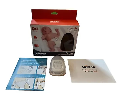 Levana Oma + Portable Infant Baby Movement Monitor By Snuza Tested & Works! • $29.99