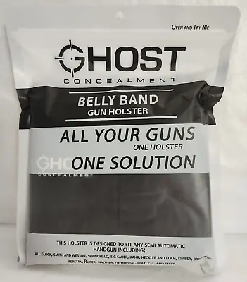 Ghost Concealment Belly Band Holster Concealed Carry RIGHT HAND LG 40 -52  New ! • $20.88