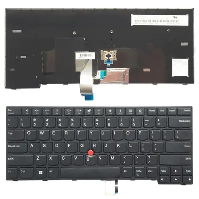 US Version Lenovo IBM Thinkpad E470 / E470C / E475 Teclado 01AX080 • $70.39