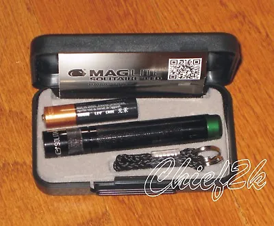 Maglite Spectrum Series Solitaire AAA GREEN LED Maglight GREEN LED • $27.88