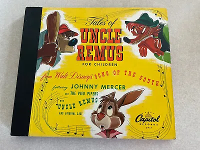 $59.99 • Buy Vintage 1947-Tales Of Uncle Remus-Walt Disney's Song Of The South