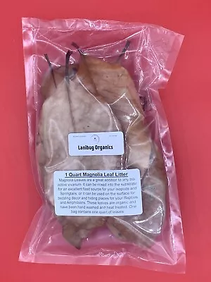 Magnolia Leaf Litter (1 Quart) • $17