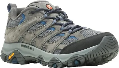 Merrell Men's Moab 3 Wide Width Hiking Shoe Granite Size Options • $64.95
