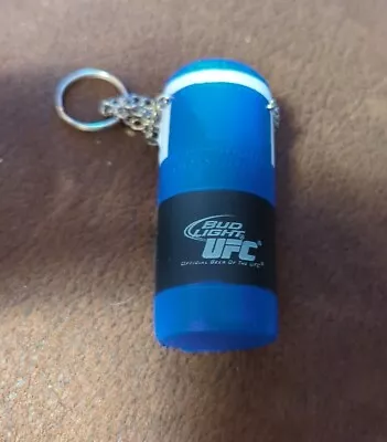 Bud Light UFC Blue Punching Bag Boxing Keychain 3in. • $3.99