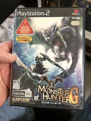 Monster Hunter G [PS2] CAPCOM Used Japan Import US Seller Rare HTF Cool LOOK • $45