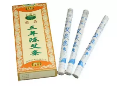 Moxa Roll (3 Years) - 三年陈艾条-10 Rolls Per Box / F-02A • $13.68