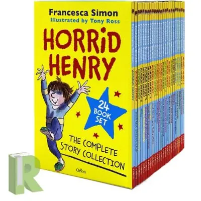 Horrid Henry The Complete Story Collection 30 Books Box Set By Francesca Simon • £30.19
