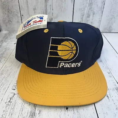 Vintage Indiana Pacers Logo 7 Competitor Snapback Hat Cap NBA New With Tag • $29.99