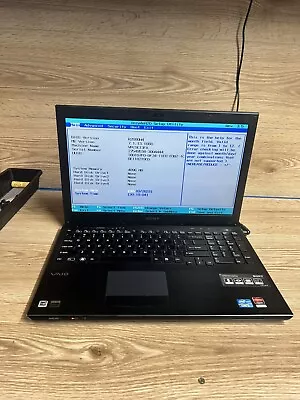 $99 • Buy SONY VAIO PCG-41412L  INTEL CORE I7-2640M 4GB No SDD BOOTS BIOS Easy Project