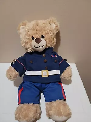 Build A Bear Military Tedy Bear Marines  18  Tall Preowned • $16.99