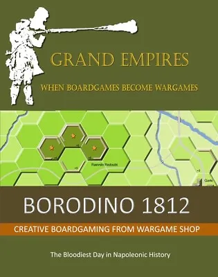 Napoleonic BORODINO 1812 : A Wargame That's A Boardgame That's A Book. • £14.99