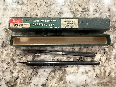 K&E Paragon Drafting Pen No. 823 R 5-1/2  With Box 1950's Kueffel Easer Germany • $28