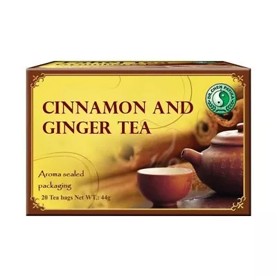 £5.49 • Buy Dr Chen Cinnamon And Ginger Tea Natural Traditional Blend 20 Teabags