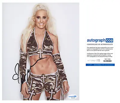 Michelle Mccool Wwe Signed 8x10 Photo Diva Sexy Wrestler D Autograph Acoa • $44.95