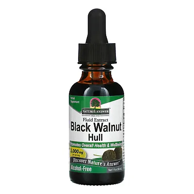 Nature S Answer Black Walnut Alcohol-Free 2000 Mg 1 Fl Oz 30 Ml Alcohol-Free • $13.75