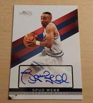 2009 Topps Signatures Spud Webb Auto #ed /1899 Kings • $15.99