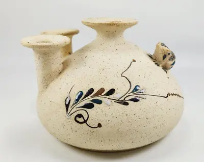 Mexican Pottery Oil Burner Traditional Vase Jar Numbered Signed Fine Art Unused • $139